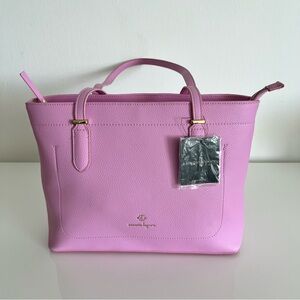 Nanette Lepore Pink vegan leather shoulder handbag NWT Purse